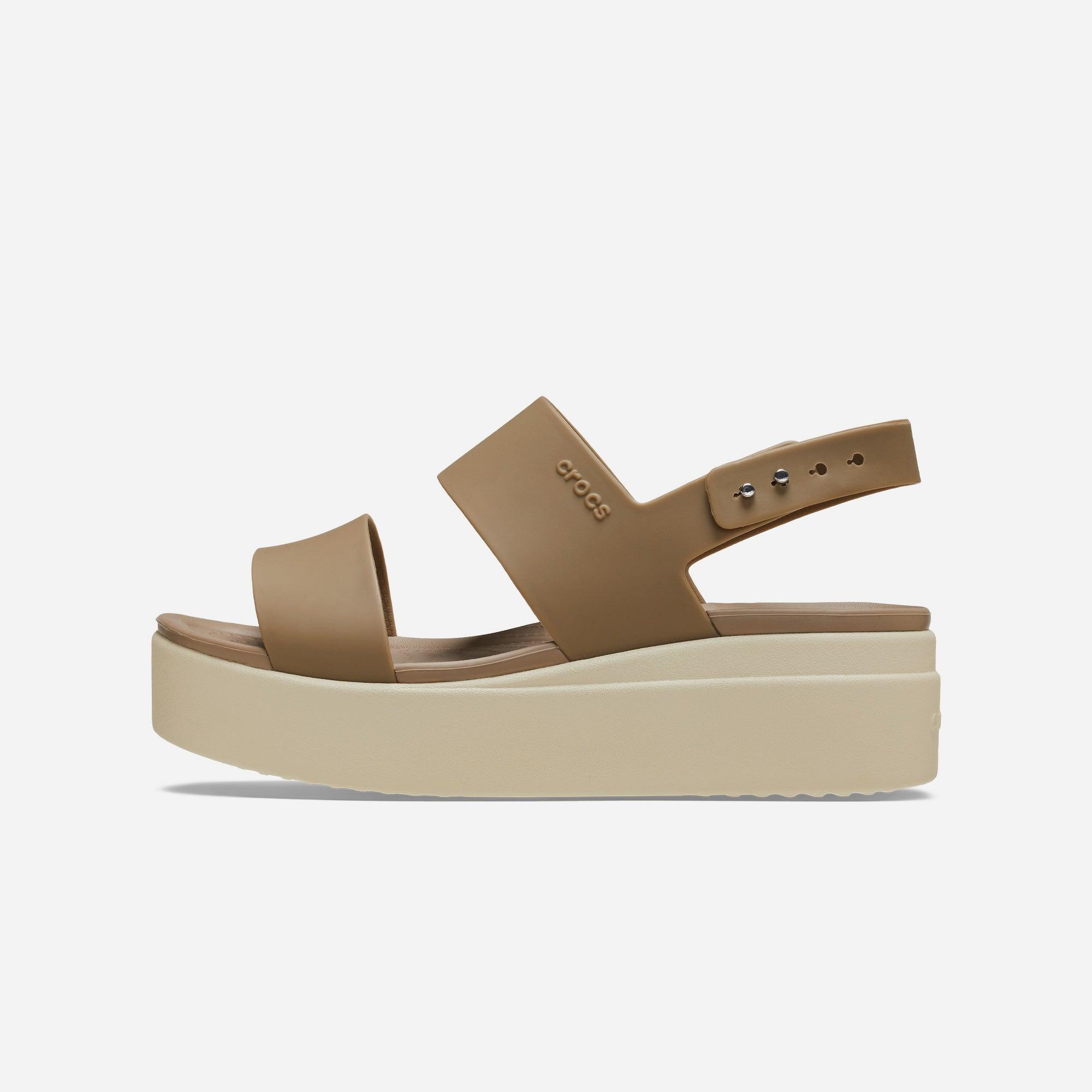 Giày sandal nữ Crocs Brooklyn Low Wedge - 206453-2YI