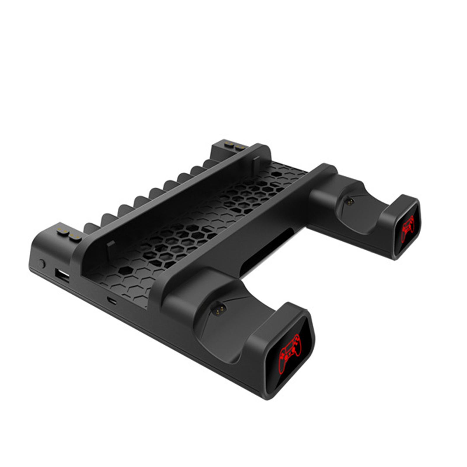 Vertical Stand for PS4 with Cooling Fan Controller Charging Stand