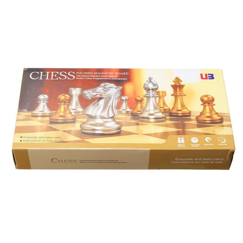 Bộ Cờ Vua Cao Cấp - ( Bộ Lớn 32 x 32 cm) Dùng Để Thi Đấu Giải Quốc Tế - Có Nam Châm Từ Tính Bz185