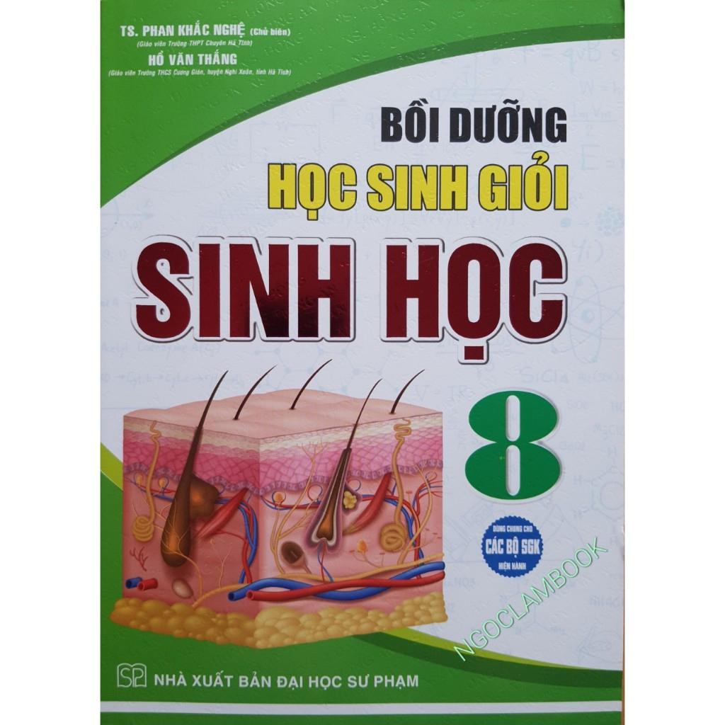 Sách - Combo 4 cuốn: Bồi dưỡng kiến thức Sinh Học Trong KHTN 6 + Bồi dưỡng học sinh giỏi Sinh học 7,8,9 - HA