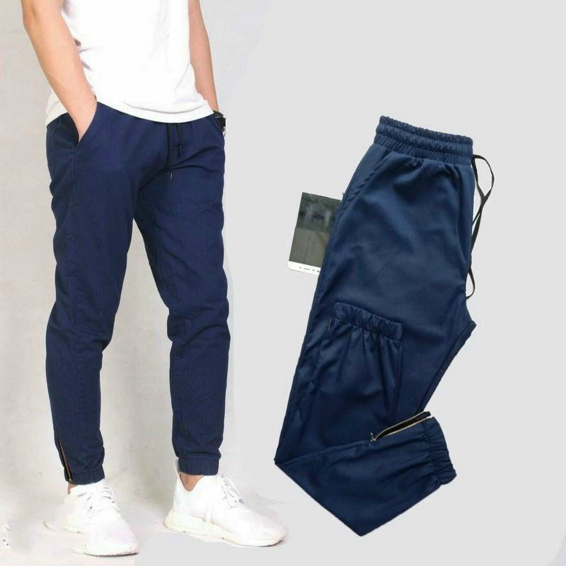 Quần kaki jogger khóa chíp Dài Bo chun nam nữ - Chất Vải Kaki Kiểu Thể Thao UNISEX sáu Màu Đen.xám,,xanh,đỏ,rêu... 04x