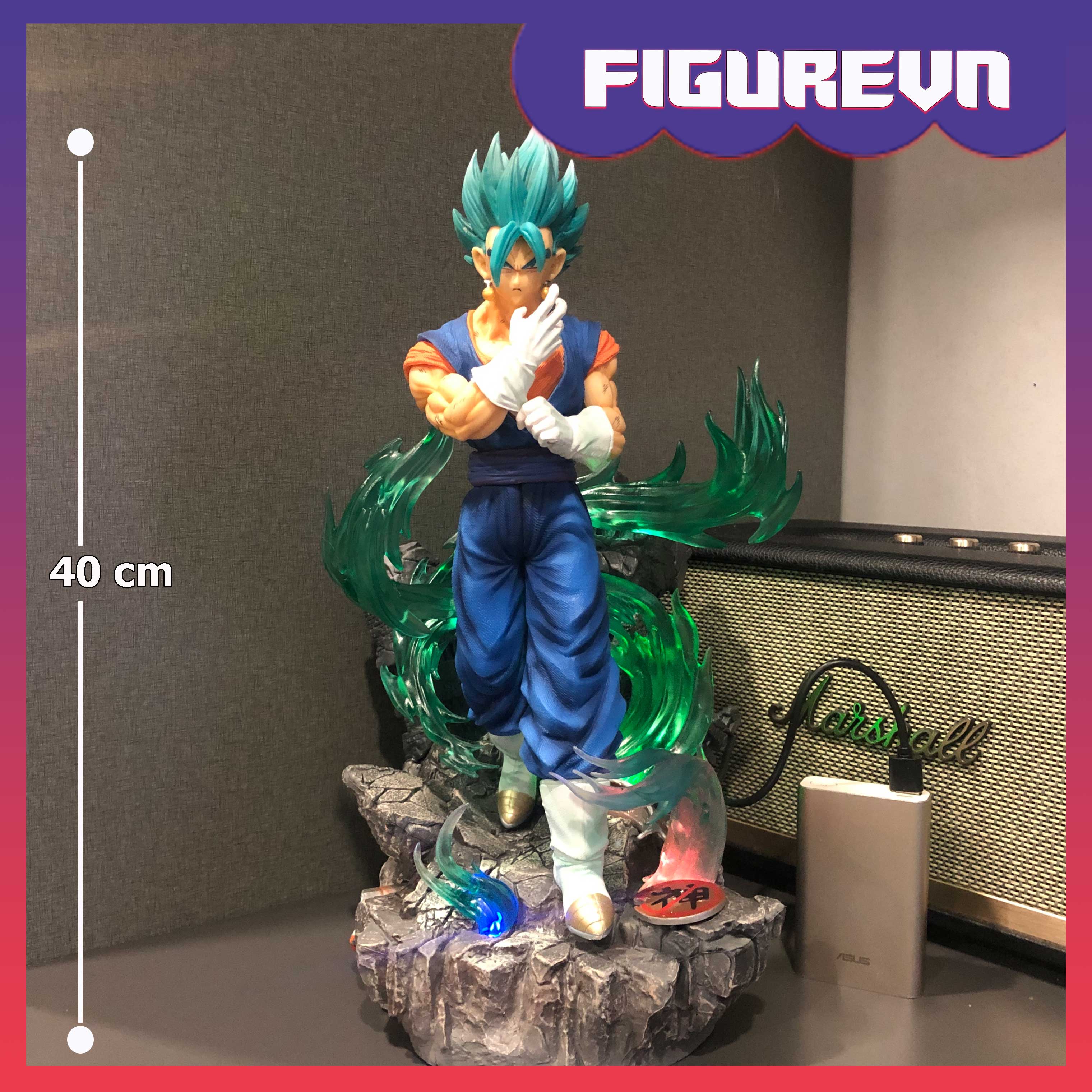 Mô hình Vegito super saiyan blue có LED 40 cm - Dragon Ball