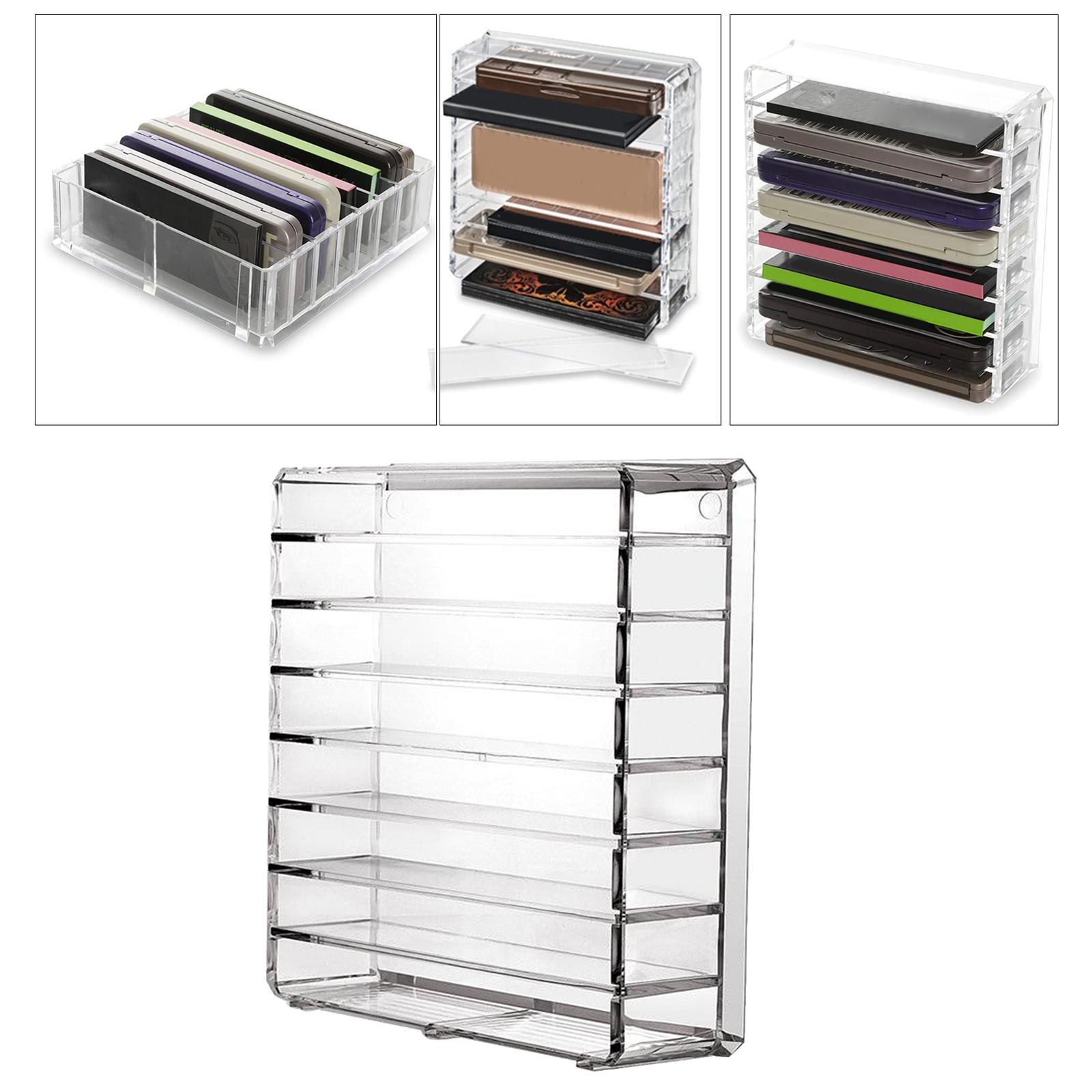 Eyeshadow Blusher Makeup Organizer Cosmetic Storage Bracket Box Case Holder