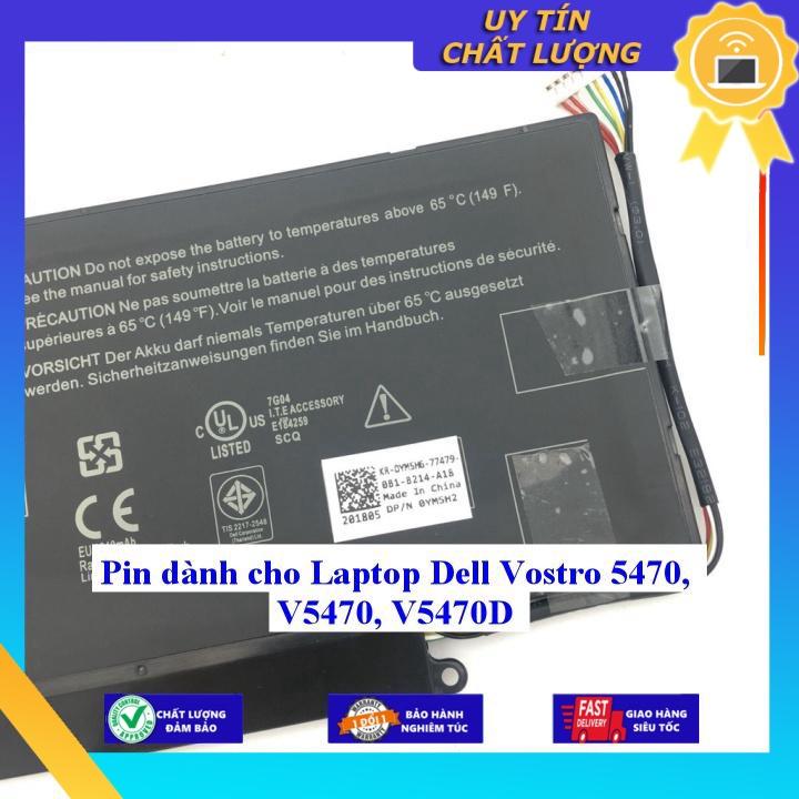 Pin dùng cho Laptop Dell Vostro 5470 V5470 V5470D - Hàng chính hãng  MIBAT1132