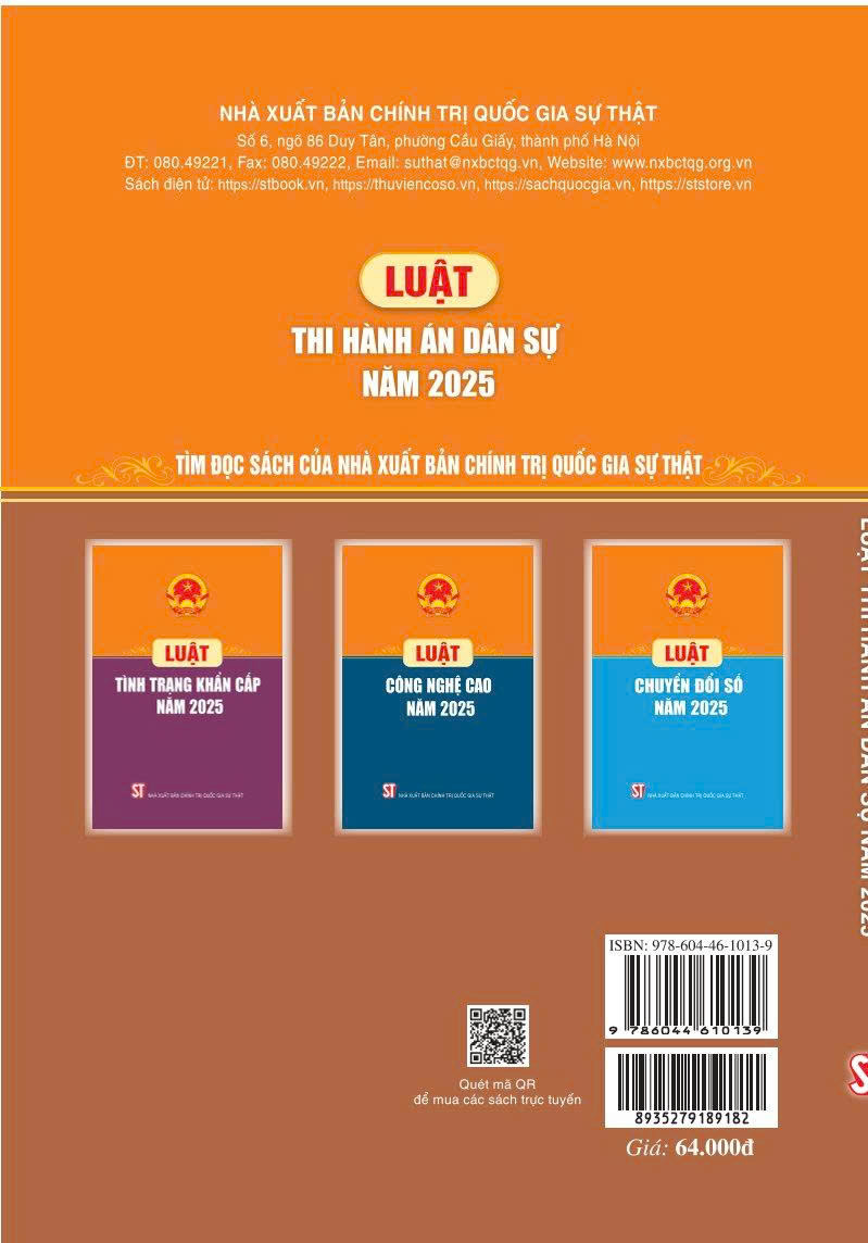 Luật Thi hành án Dân sự năm 2025