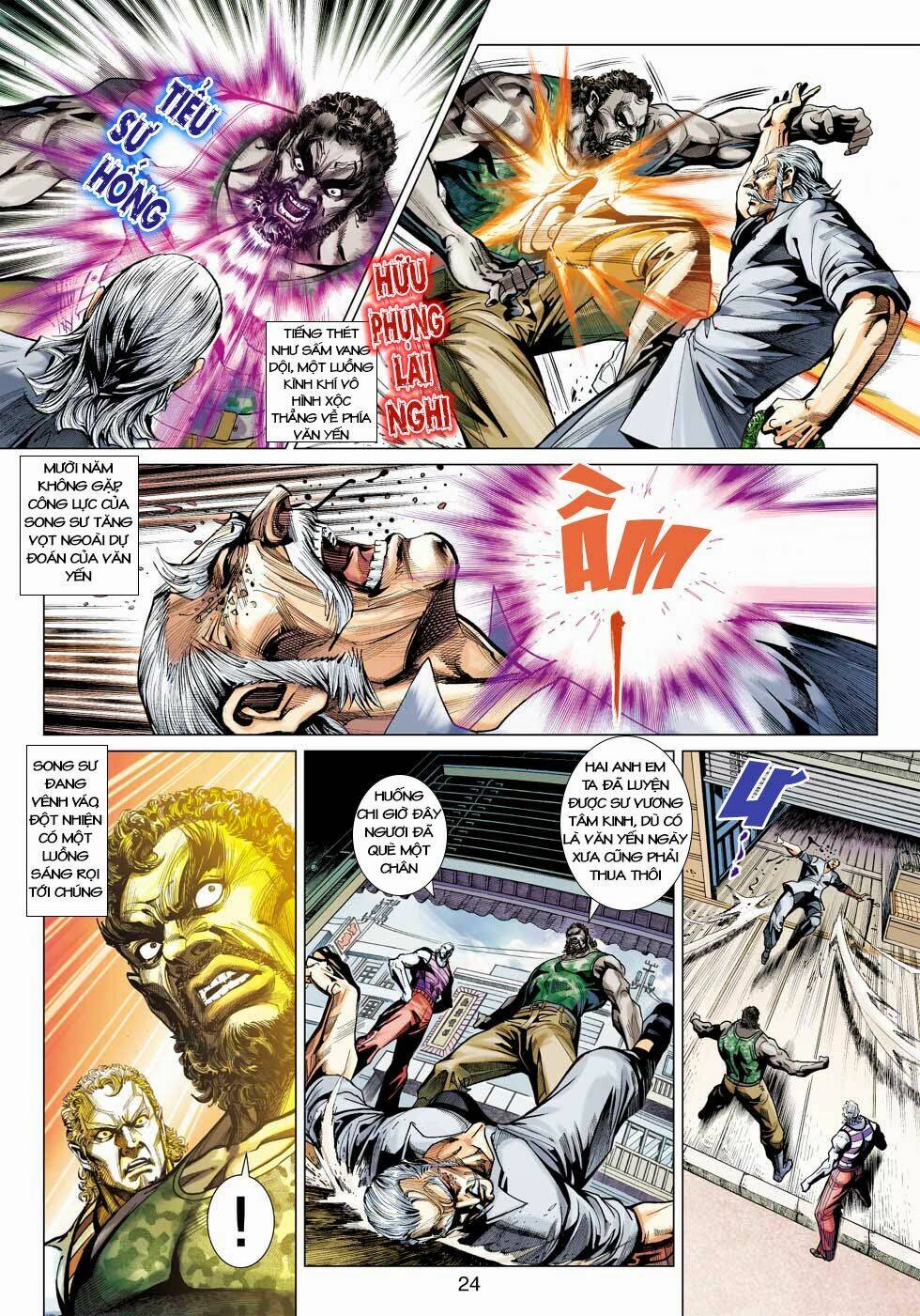 tân tác long hổ môn chapter 424 24