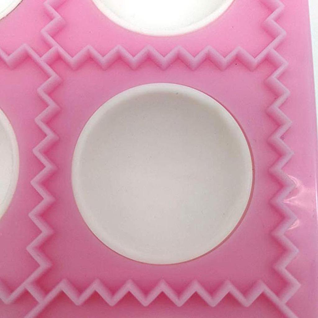 Silicone Mold, Dumpling Mold Baking Mold Chocolate Mould Cake Pudding Soap Mould, Non-stick and Durable