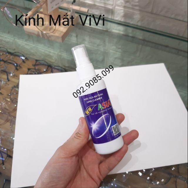 Nước lau kính dạng xịt chuyên dụng dành cho mắt kính, màn hình điện thoại 60ml giúp mắt kính sạch hơn