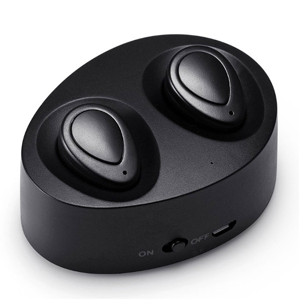 Tai Nghe Bluetooth  TWS-K2 Wireless Earbuds iOS/Android V4.1 - Có dock sạc