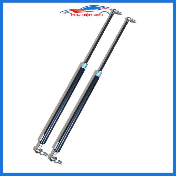 Bộ 2 ty cốp ô tô thanh thủy lực chống cửa chiều dài 72cm chịu tải 45kg-450N đầu kết nối đa dạng