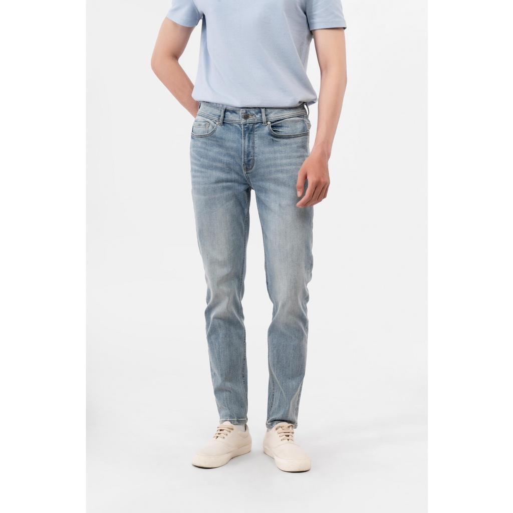 QUẦN JEAN PREMIUM FORM SLIM- 10F22DPA026 | LASTORE MENSWEAR