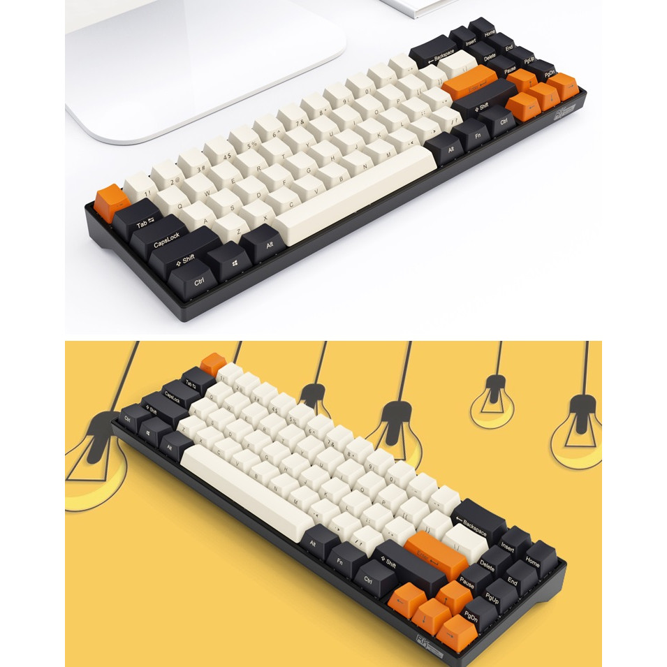 Bàn Phím Cơ Không Dây Hot Swap RK71 Phiên Bản Giới Hạn Ba Chế Độ Bluetooth 5.0/ Wifi - Kèm Receiver/ Có dây. Hàng Chính Hãng Royal Kludge.