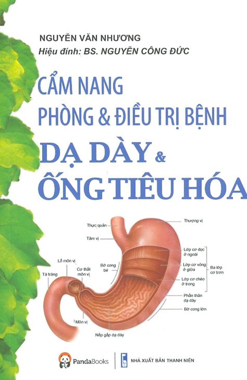 Sách Cẩm Nang Phòng &amp; Điều Trị - Bệnh Dạ Dày &amp; Ống Tiêu Hóa