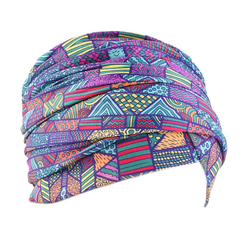 Ethnic Style Beanie Cap Hat Chemo Cap Skull Cap for Women