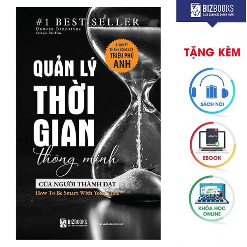 BIZBOOKS - Sách Quản Lý Thời Gian Thông Minh Của Người Thành Đạt: Bí Quyết Thành Công Của Triệu Phú Anh - MinhAnBooks