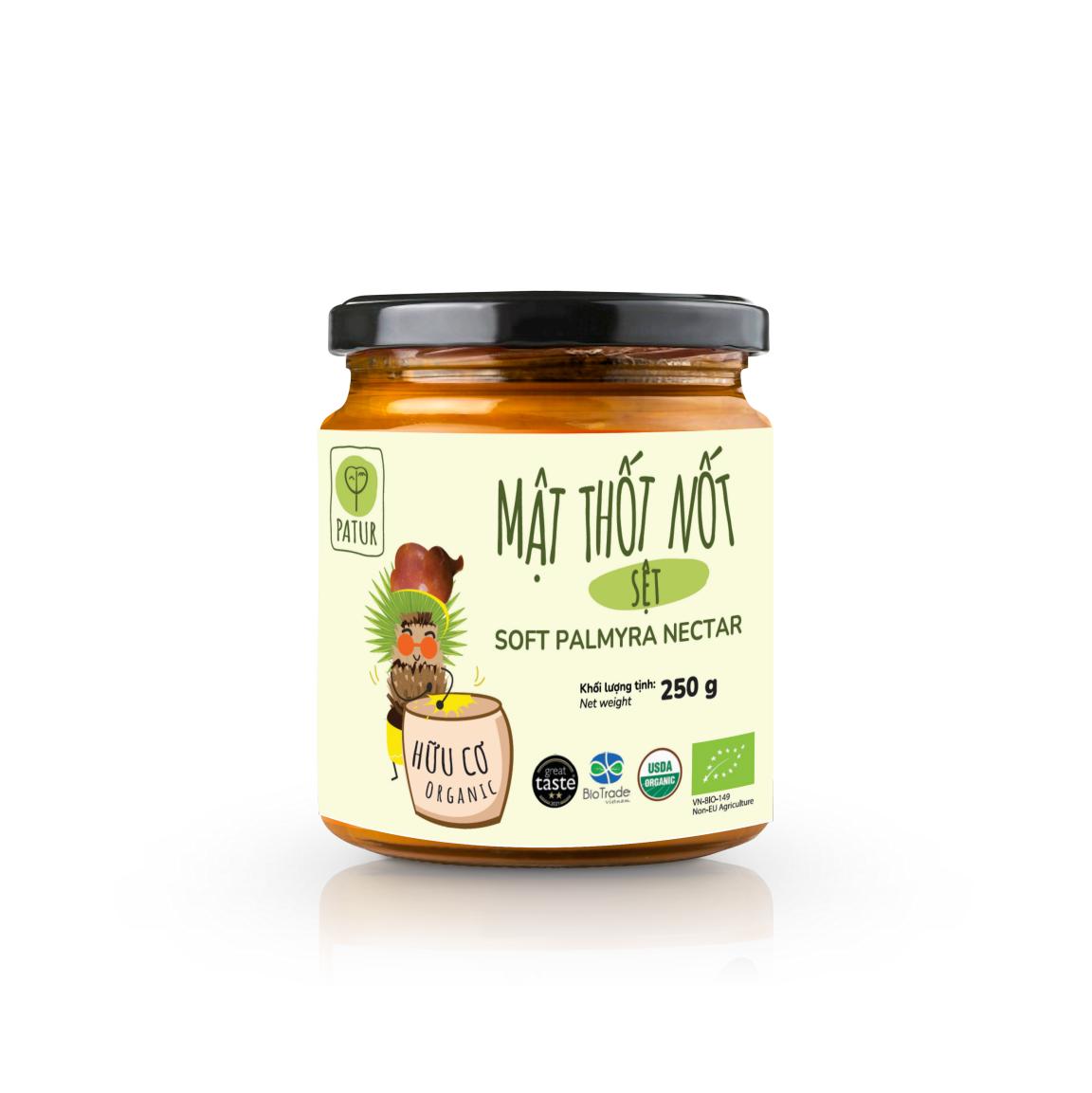 Mật thốt nốt sệt hữu cơ 250G | USDA Organic| Nguyên Chất, Tự Nhiên &amp; Vì Sức Khỏe | Đặc sản An Giang