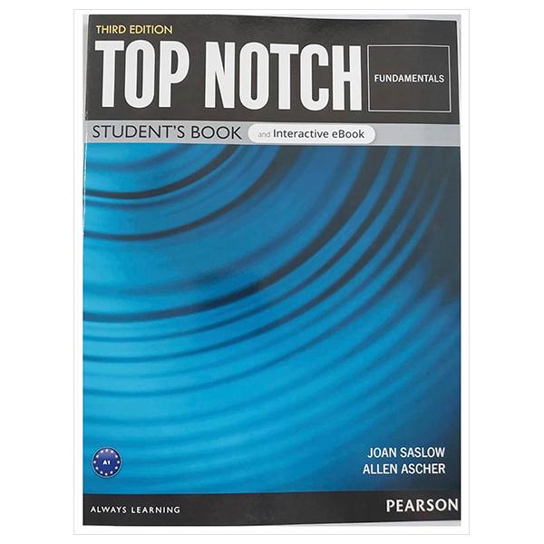 Top Notch Fundamentals Student's Book &amp; eBook With Digital Resources &amp; App 3rd Edition
