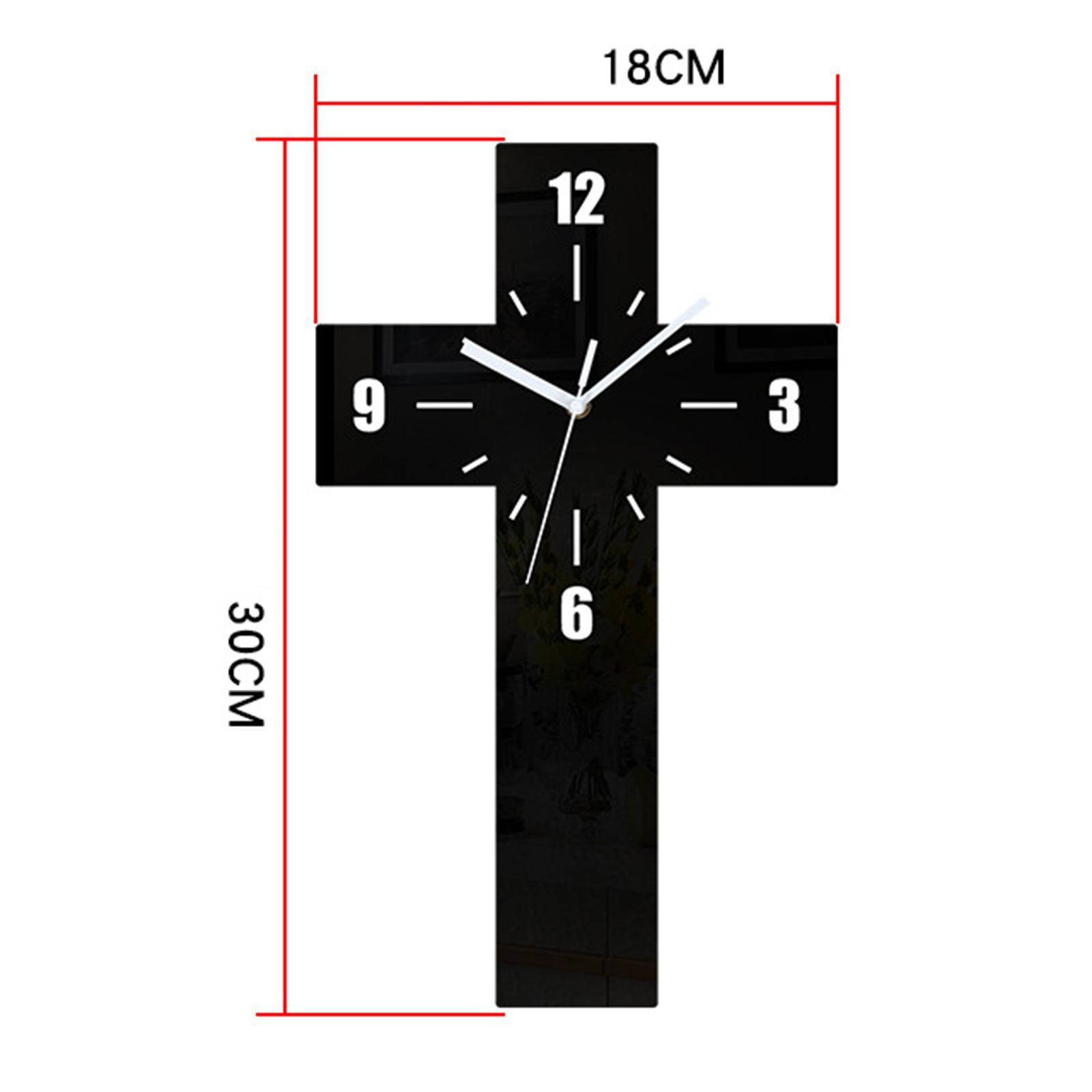 Modern Wall Clock, Decorative Clocks for Walls Decor Accessories Simple Acrylic Wall Clock Wall Hanging Clock for Bedroom Kitchen, Home Office