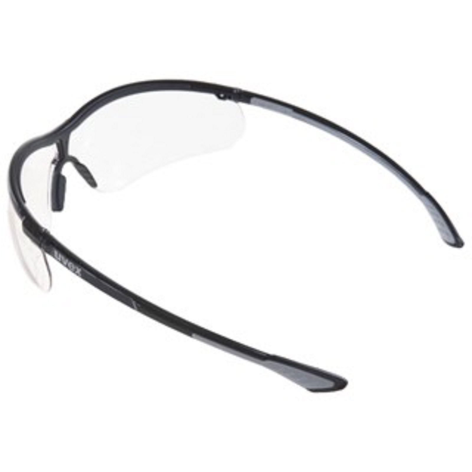 Kính bảo hộ UVEX 9193080 sportstyle clear supravision plus, anti-fog and scratch-resistant on both sides, Frame in black/gray, chống đọng sương, chống trầy xước cả 2 mặt kính, dáng thể thao