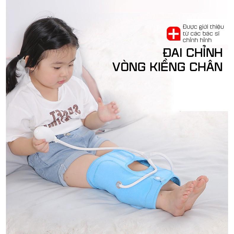 Đai Nắn Thẳng Chân Bằng Áp Suất Hơi Chữa Chân Vòng Kiềng Cho Bé Cao Cấp Jorzilano