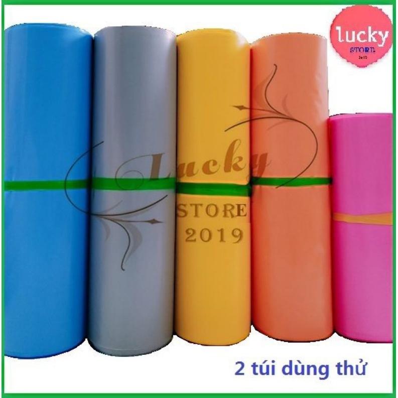 (2 Túi Dùng thử) Túi Đóng Gói Hàng Niêm Phong (Nhiều size)- Bao Ship hàng dán miệng- Lucky Store