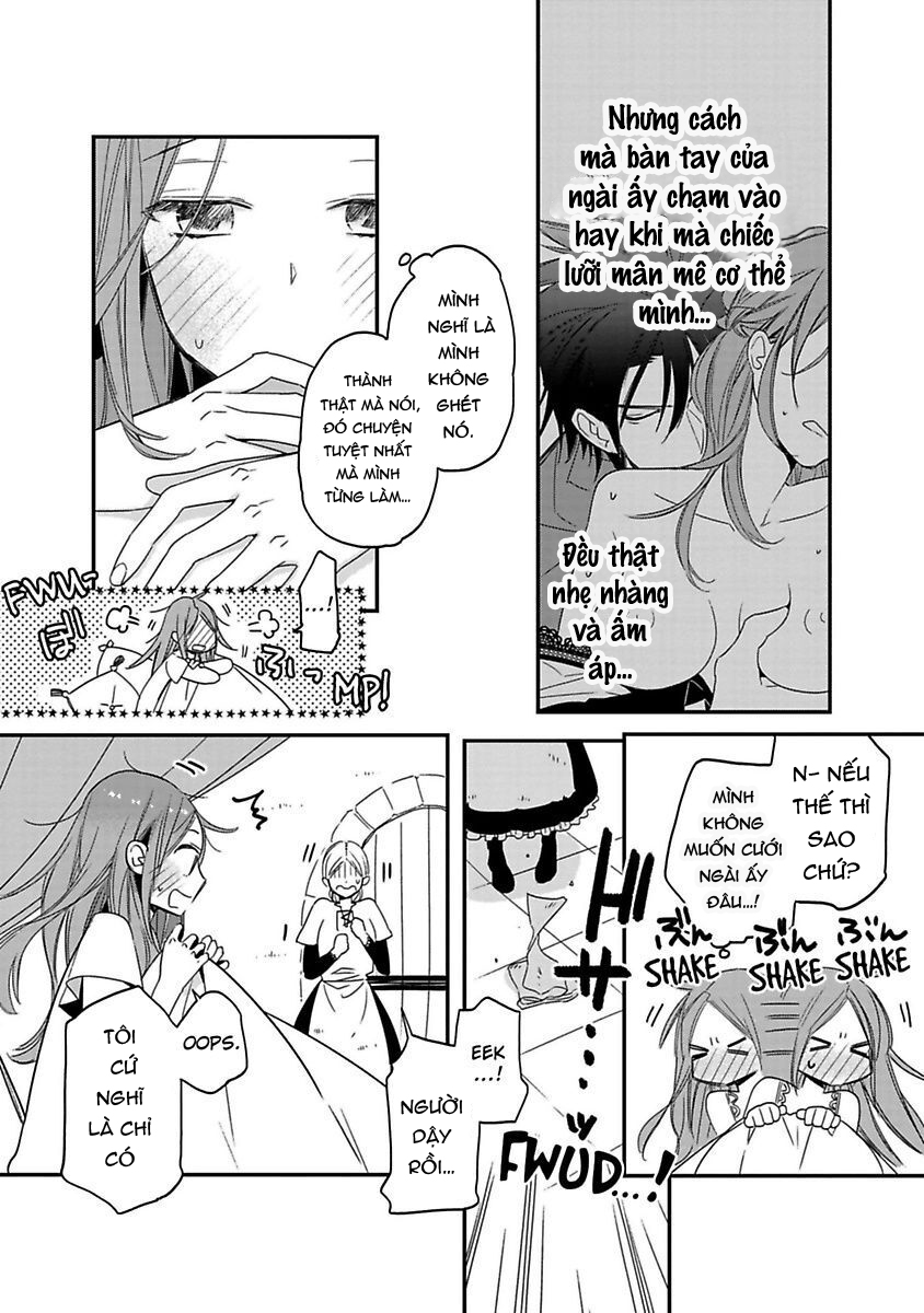 thái tử bạo chúa ở thế giới khác muốn cưới tôi ~ tên sói đen muốn cầu thân cô phù thủy tái sinh chapter 4.2 3