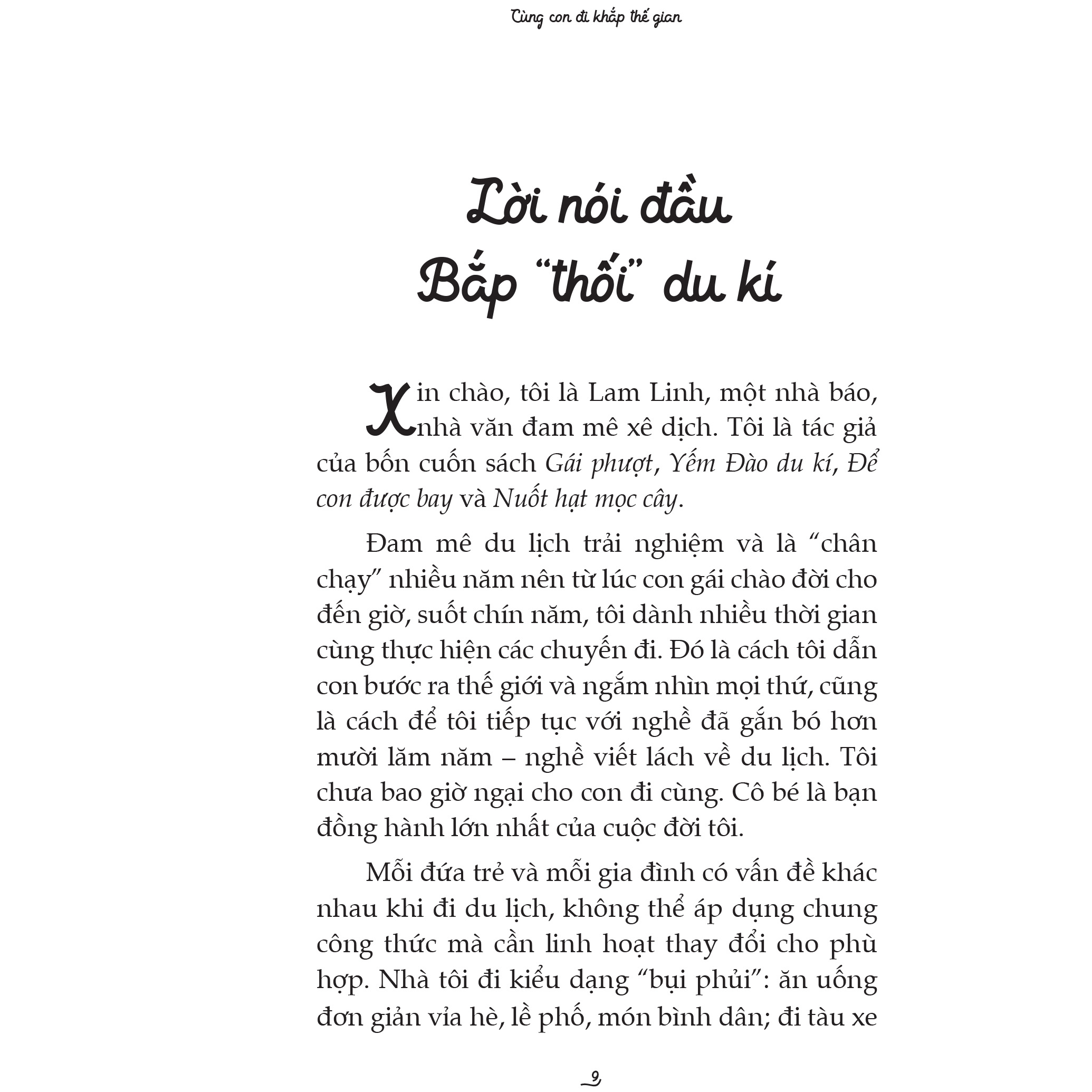 Cùng Con Đi Khắp Thế Gian