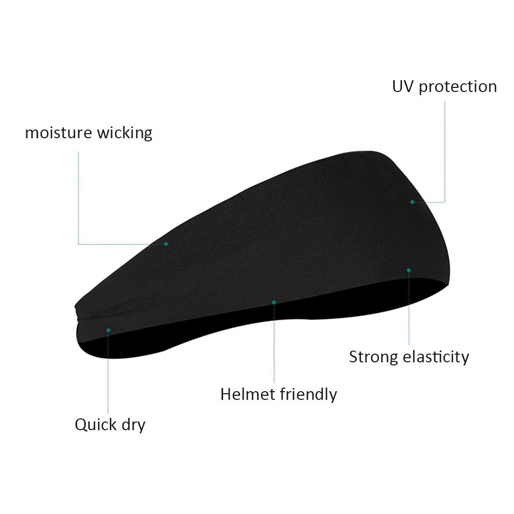 Set 4 Cái Băng Đô Thể Thao Thấm Hút Mồ Hôi Thoáng Khí Chống Trơn Unisex