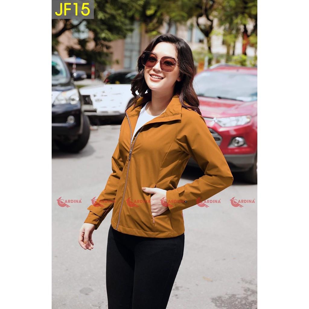 Áo Khoác Nữ, Áo Khoác Jacket Nữ 2 Lớp Cao Cấp Chống Nước, Chống Nhăn, Kiểu Dáng Trẻ Trung