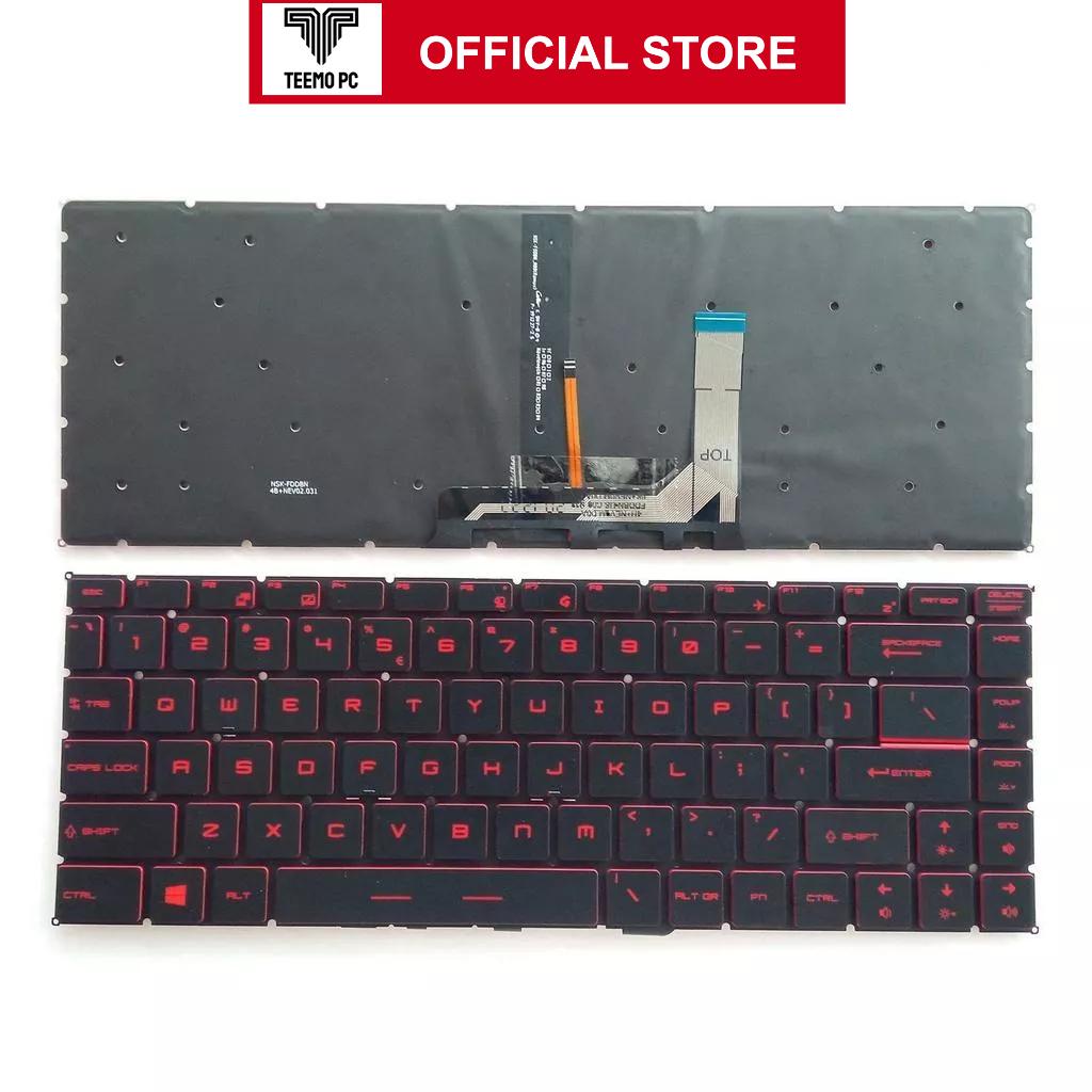 Bàn Phím Cho Laptop Msi Gf63 Gf63 8Rc Tốt Có Đèn