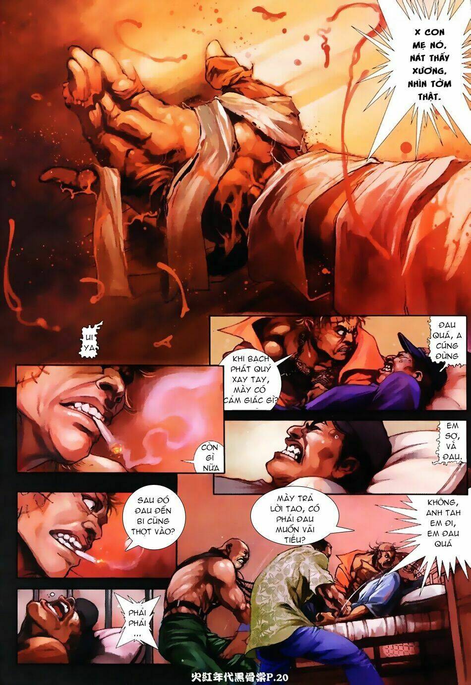 hỏa hồng niên đại hắc cốt đường chapter 8 4