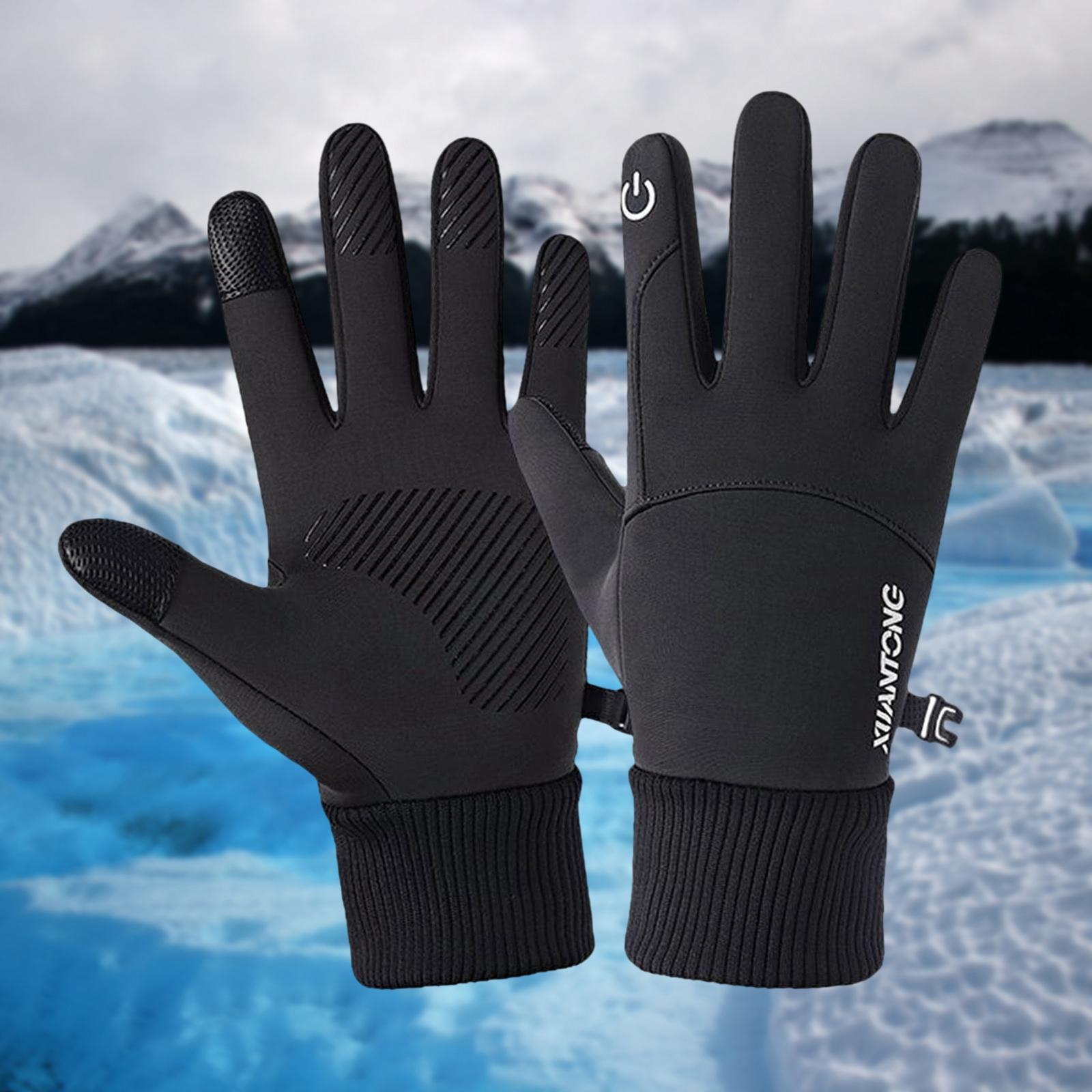 Winter Warm Gloves Waterproof Anti-slip Thermal Touch Screen Glove