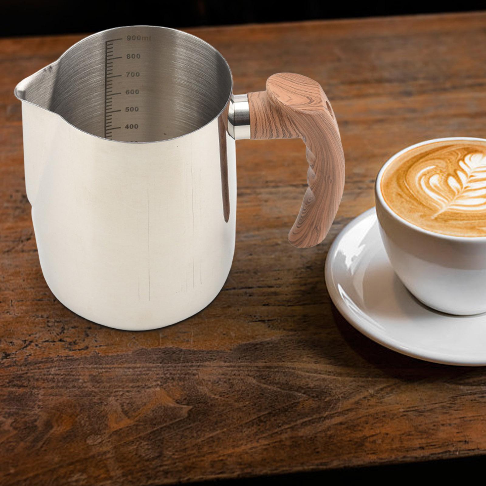 Milk Frothing Cup Easy Clean Milk Frothing Jug for Party Home Kitchen
