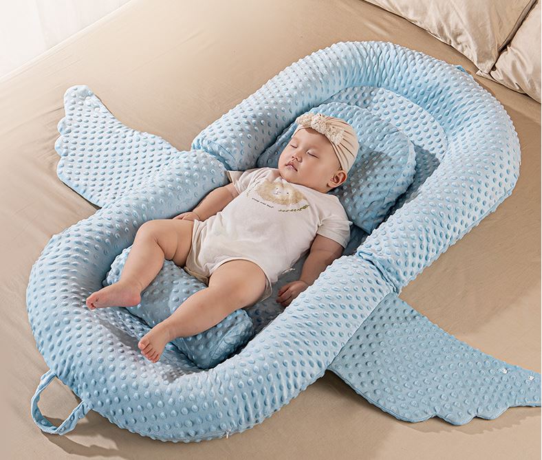 Nôi, nệm cho bé sơ sinh, đệm ngủ cho bé sơ sinh êm ái cao cấp 0 đến 18 tháng