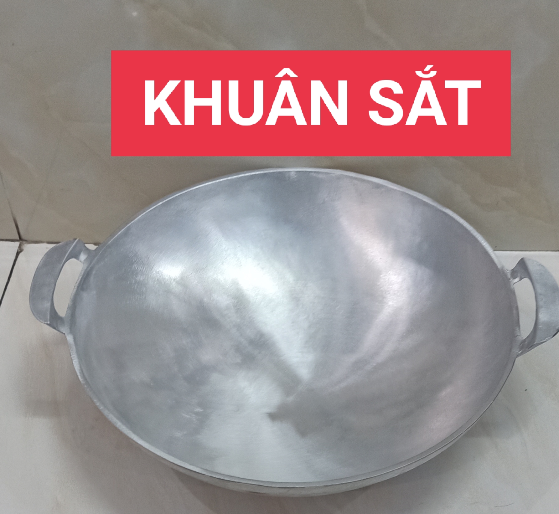 CHẢO GANG ĐÚC BẰNG KHUÂN SẮT ĐƯỜNG KÍNH MIỆNG 40 CM