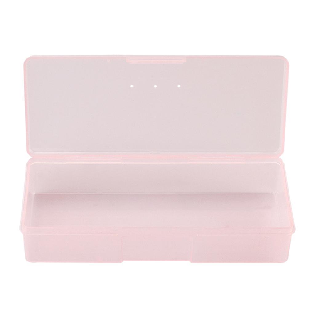 Plastic Tattoo Machine Pen Gun Holder Box Storage Display Container Case Pink