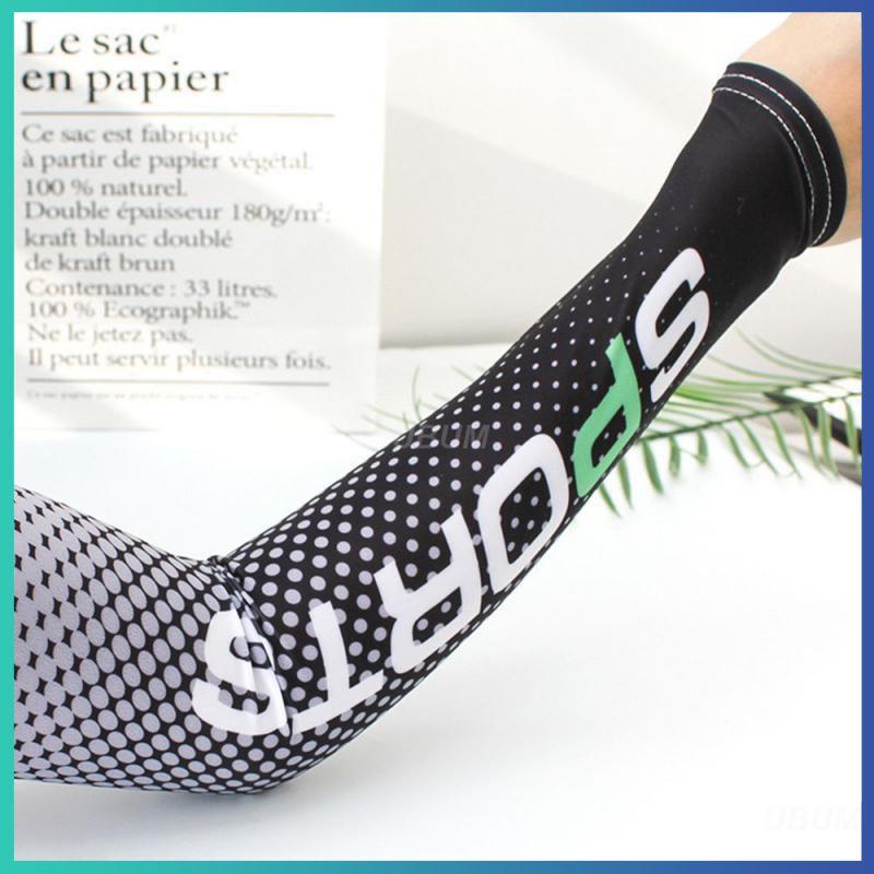 2 Chiếc Băng Lụa Chống Nắng Tay Nhanh Khô Thoáng Khí Cho Cánh Tay Tay Hút Ẩm Thoáng Mát Vòng Bít Dành Cho Thể Thao Ngoài Trời Color: All Size Gray