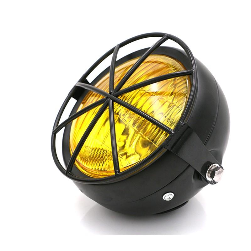 Đèn pha 12V 35W cho xe máy cg125 gn125 Harley Bobber Chopper Honda