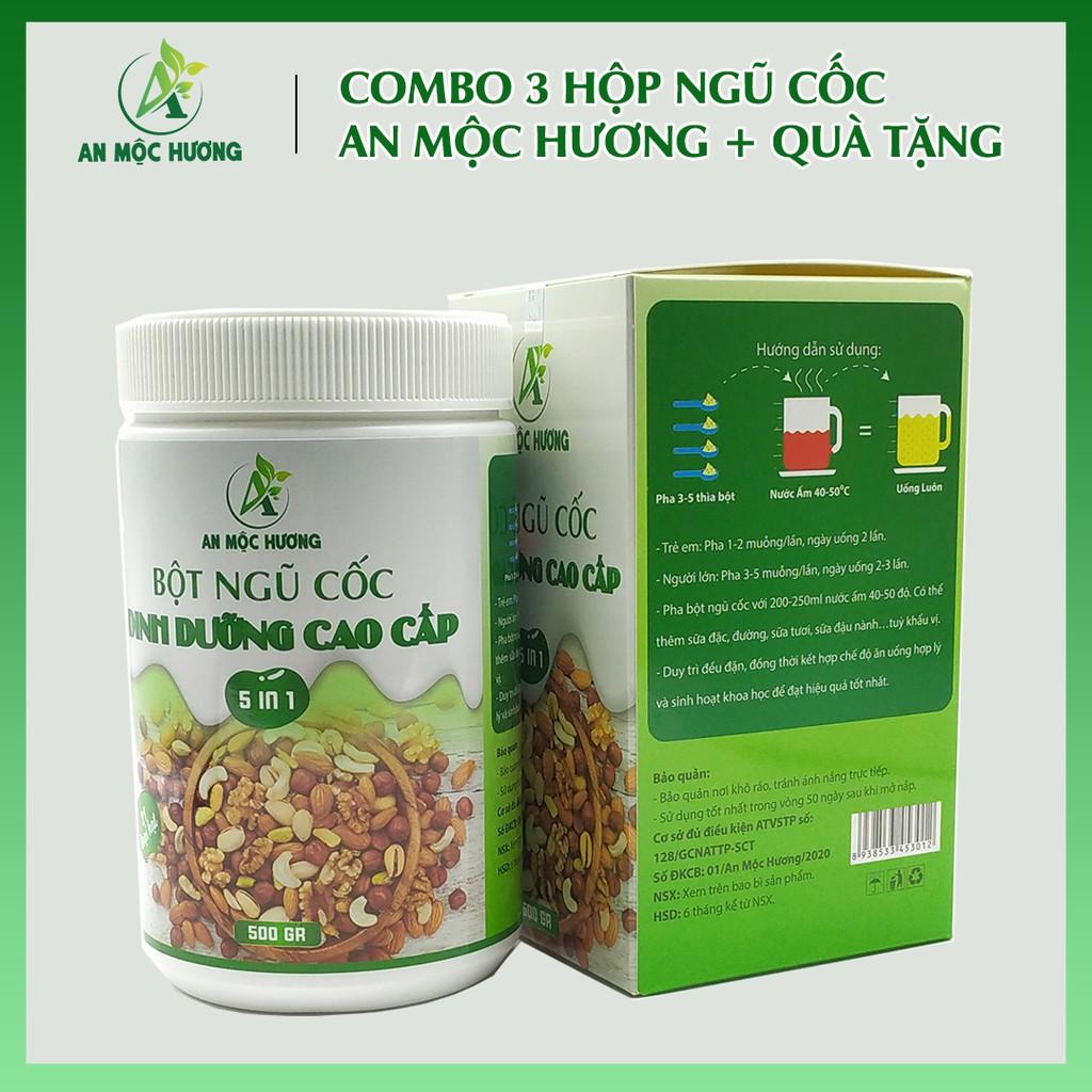 Bột ngũ cốc dinh dưỡng cao cấp 21 loại hạt An Mộc Hương (1.5kg)