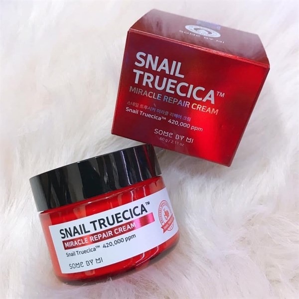 Bộ 3 Sản Phẩm Dưỡng Da, Cải Thiện Sẹo Lõm Some By Mi Snail Truecica Miracle Repair Gồm Toner Snail 135ml + Serum Snail 50ml + Kem dưỡng Snail 60g