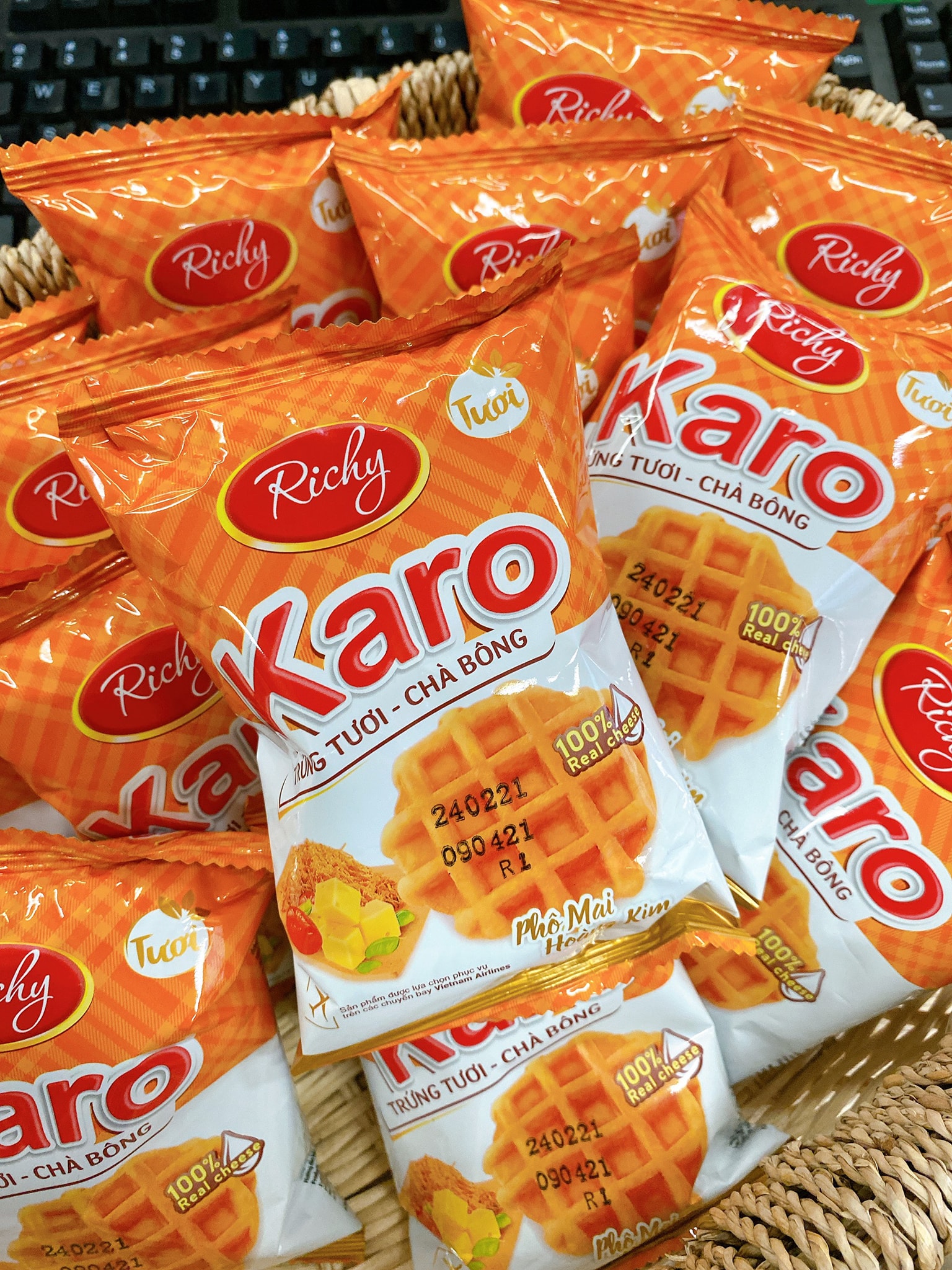 Bánh Karo Hoàng Kim bịch 6 chiếc