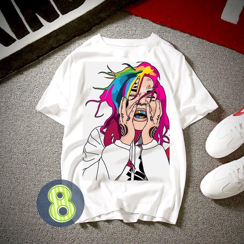 Áo thun unisex họa tiết hoạt hình ATN408