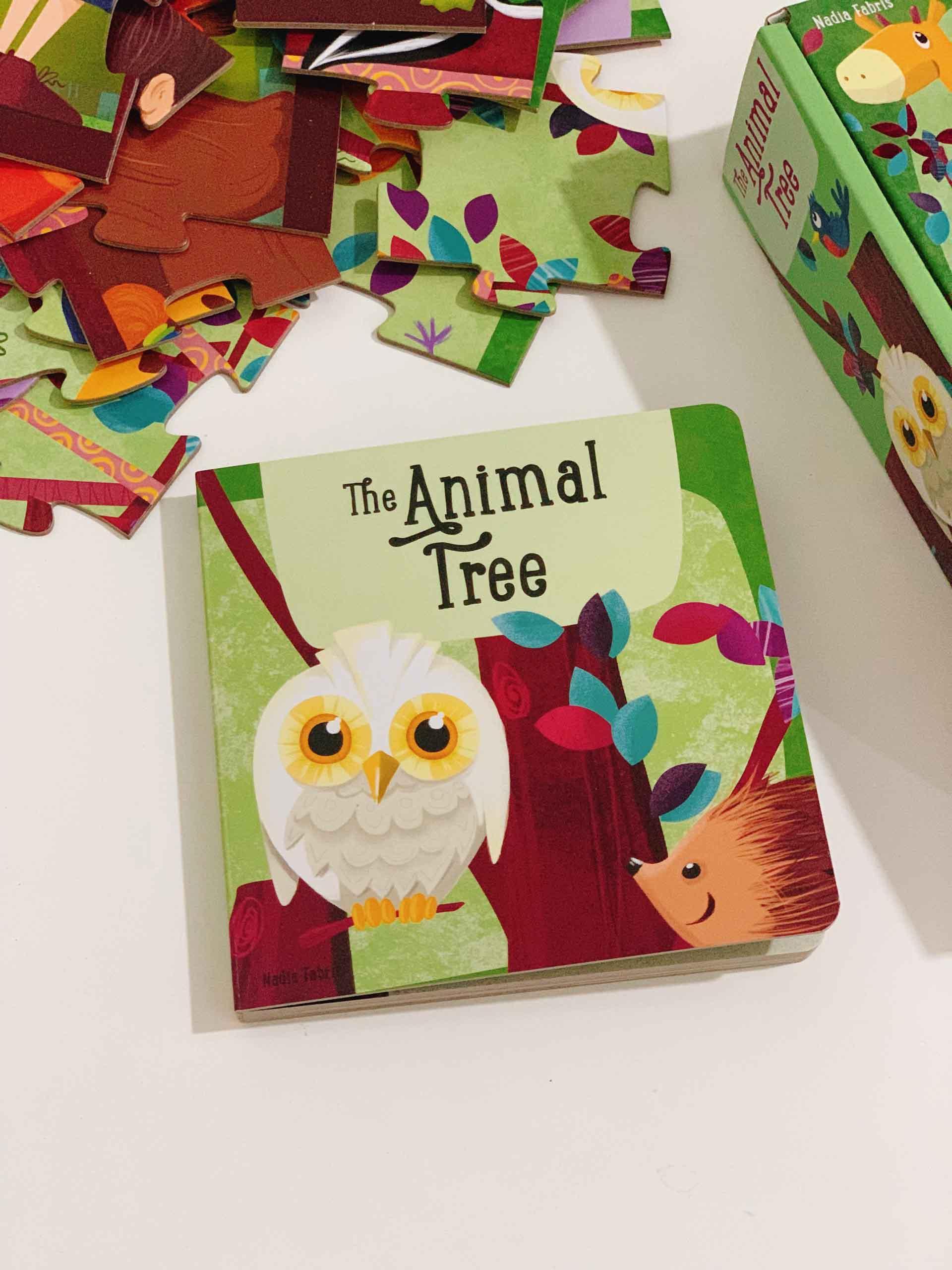 The Animal Tree (Book + Giant Puzzle)