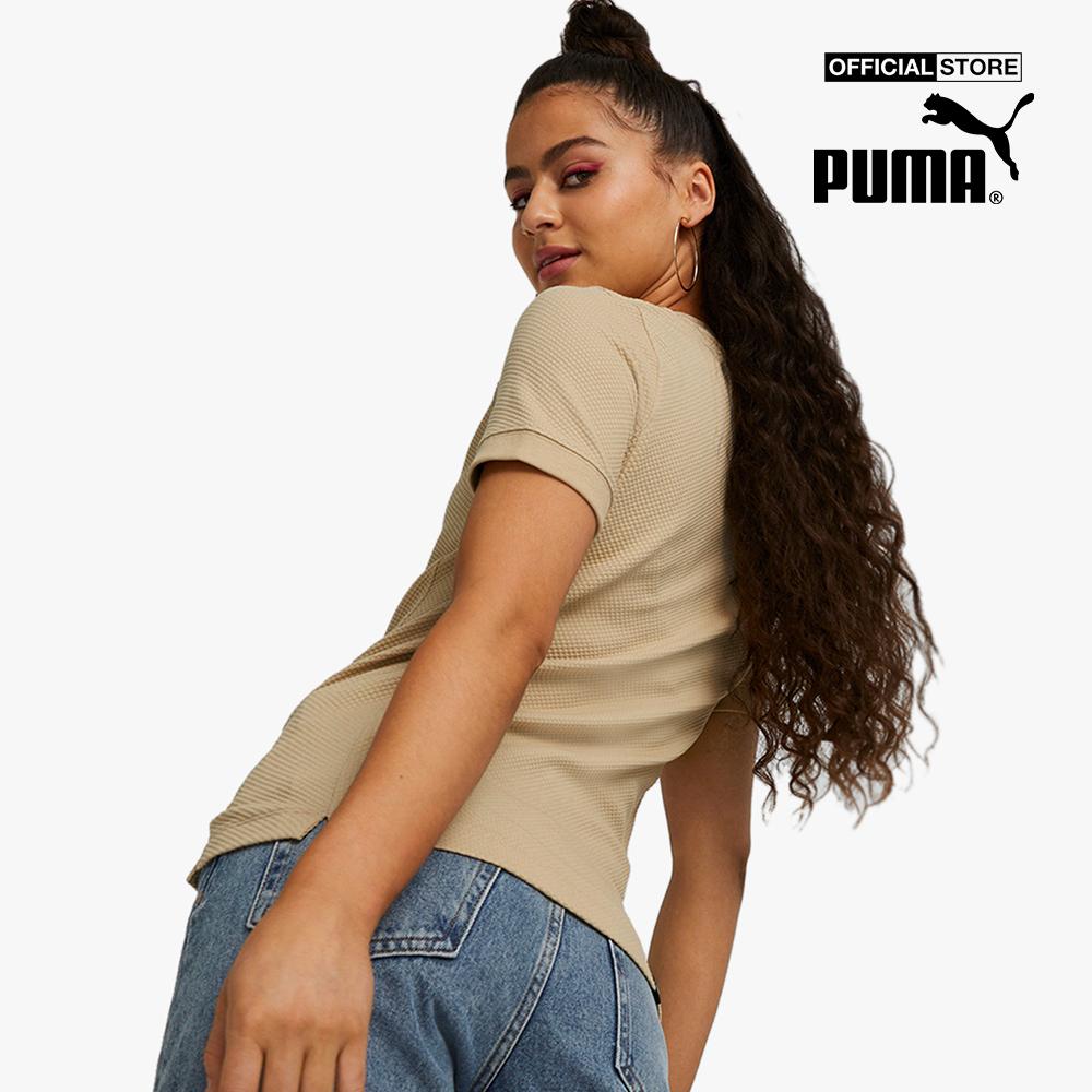 PUMA - Áo thun nữ ngắn tay phom ôm HER Slim 849834