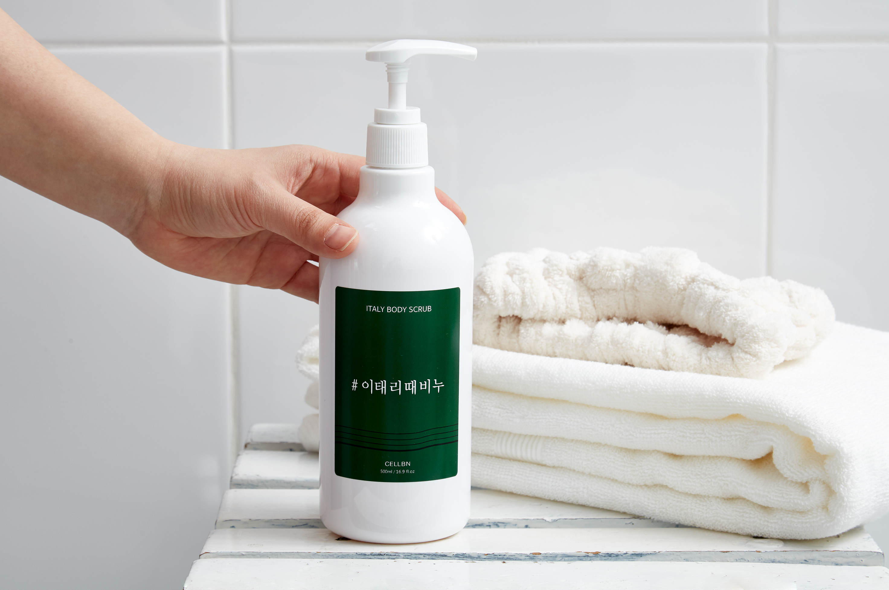 Tẩy tế bào chết CELLBN CELLXV Italy Body Scrub Hàn Quốc 500ml