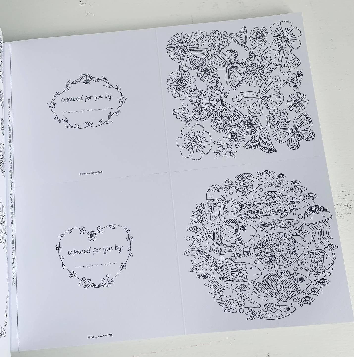 National Trust: The Colouring Book of Cards and Envelopes - Summertime