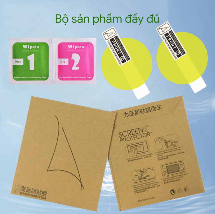 Dán AirTag mặt trước và mặt sau - chống trầy xước, trong suốt