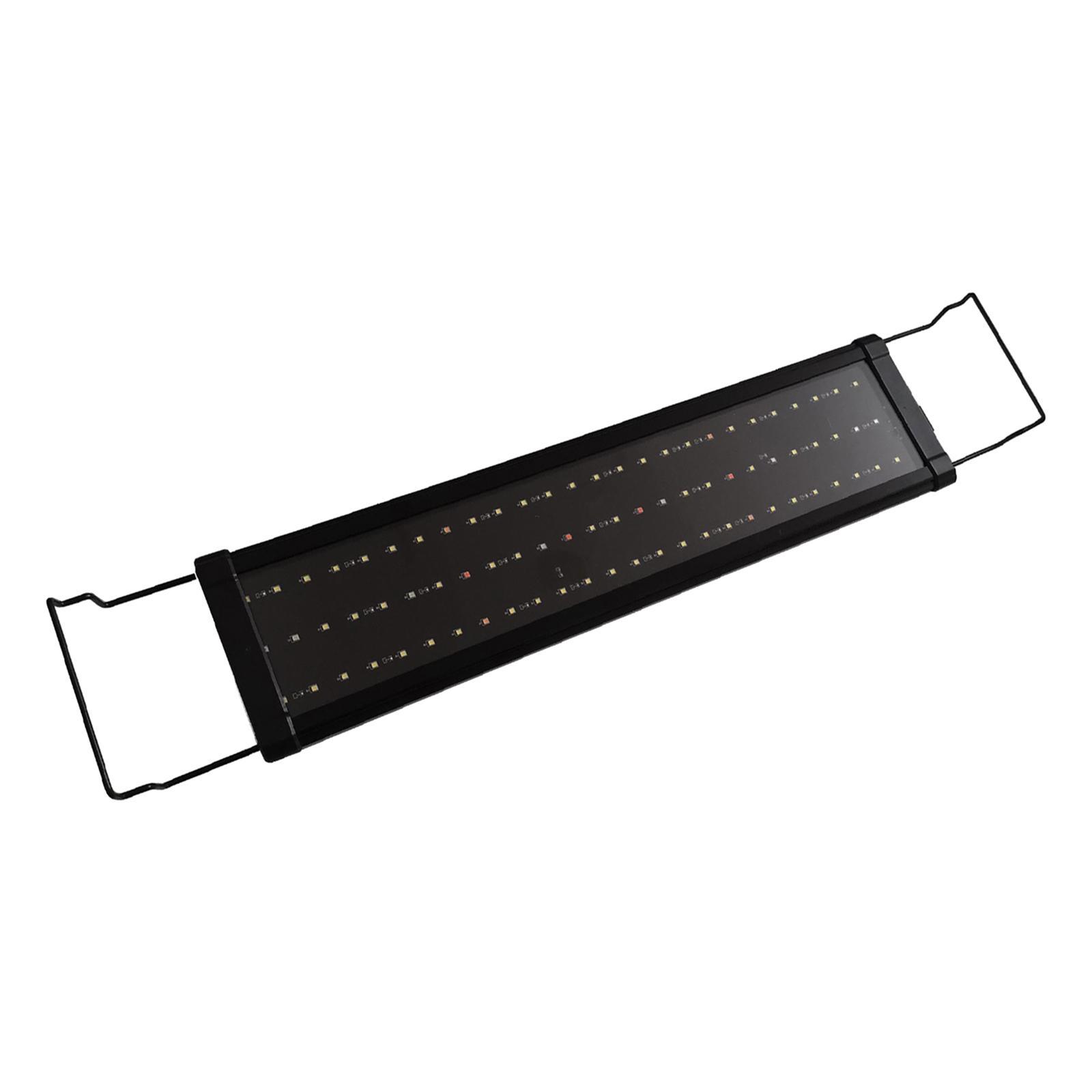 LED Aquarium Light Fishes Tank Light with Extendable Brackets Full Spectrum