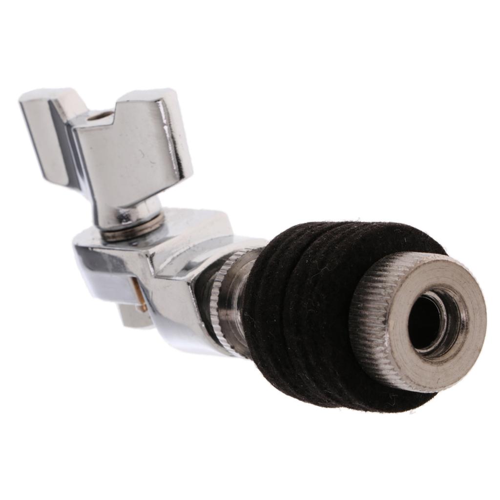 Professional Hi-hat Clutch Clamp Holder for Cymbal Accessory Silver