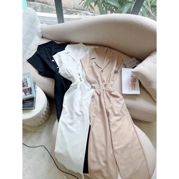 JUMPSUIT VEST QUẦN ỐNG RỘNG
